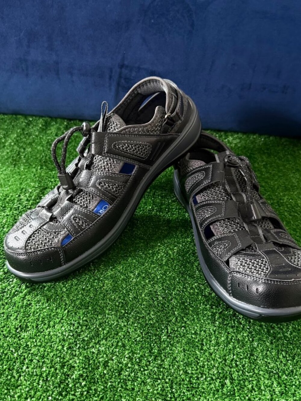 OrthoFeet Verona 991 Women's Size 9 2E Wide Sandals Comfort Casual Orthopedic